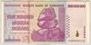 [Zimbabwe 500,000,000 Dollars]