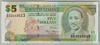 [Barbados 5 Dollars]